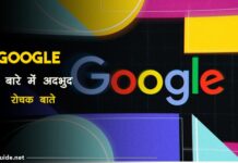 Google facts in hindi